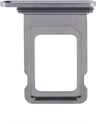 VRAVMO Sim Card Tray(Compatible With IPHONE 12 PRO (SILVER))