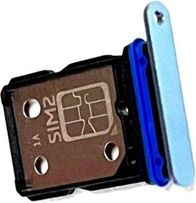Hynaty Sim Card Tray(Compatible With VIVO V23 5G (SKY BLUE))