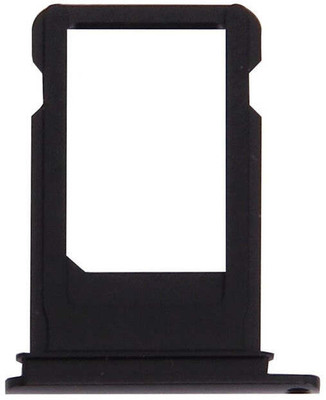 spareology Sim Card Tray(Compatible With Iphone 7 Plus JetBlack)