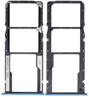 Sandreezz Sim Card Tray(Compatible With Xiaomi Poco C3 - Blue)