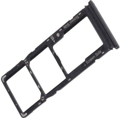 VRAVMO Sim Card Tray(Compatible With TECNO SPARK GO PLUS BB4K (BLACK))