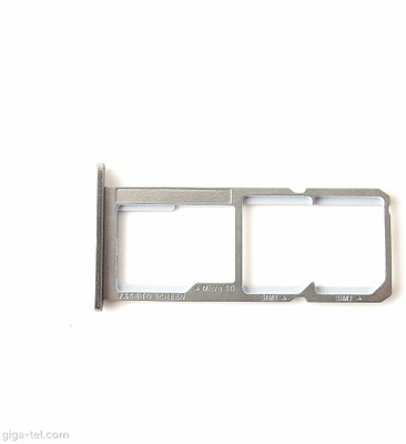 Hynaty Sim Card Tray(Compatible With MOTOROLA MOTO G6 PLAY (SILVER))