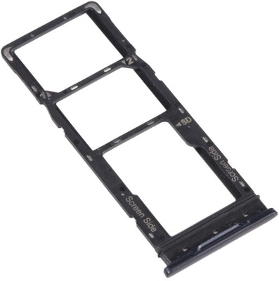 Docile Sim Card Tray(Compatible With Tecno Spark 5 Air :Black)