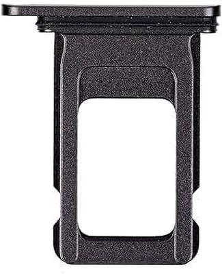 Sparevilla Sim Card Tray(Compatible With iPhone 11 : Black)