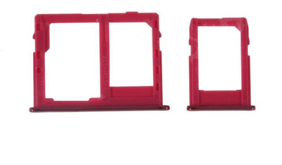 SPAREWARE Sim Card Tray(Compatible With Samsung Galaxy J4 Plus/J6 Plus : Red)