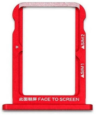 spareology Sim Card Tray(Compatible With Xiaomi Redmi Mi A2 Red)