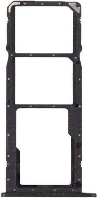 spareology Sim Card Tray(Compatible With Huawei Honor 8A Black)