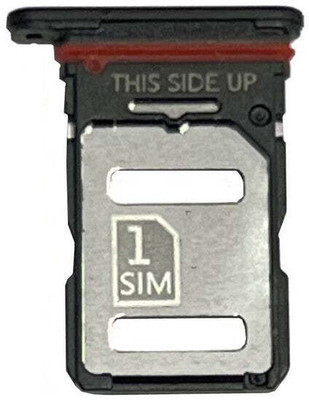 spareology Sim Card Tray(Compatible With Moto Edge 30 Fusion Black)
