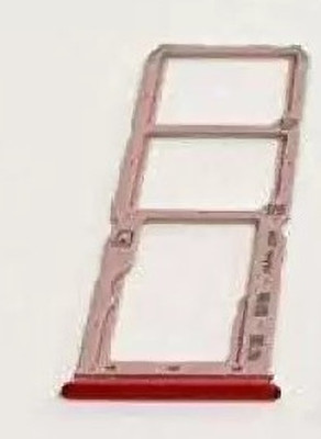 Hynaty Sim Card Tray(Compatible With VIVO Y12 (RED))