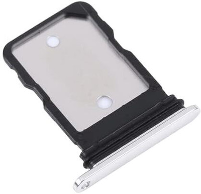 VRAVMO Sim Card Tray(Compatible With GOOGLE PIXEL 6 PRO (SILVER))