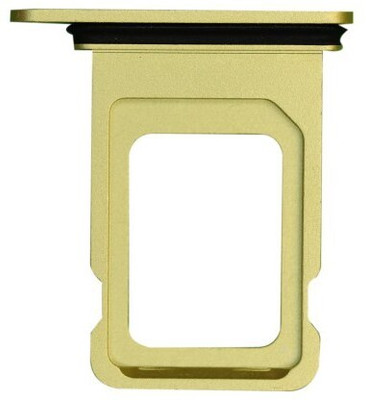 SPAREWARE Sim Card Tray(Compatible With iPhone 14 Plus -Yellow)