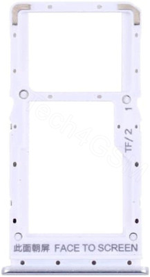 Tech4GSM Sim Card Tray(Compatible With Redmi Note 10T 5G White)