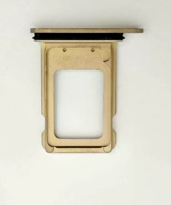 VRAVMO Sim Card Tray(Compatible With IPHONE 12 PRO MAX (GOLD))