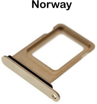Norway Sim Card Tray(Compatible With iPhone 14 Pro Gold (Original))