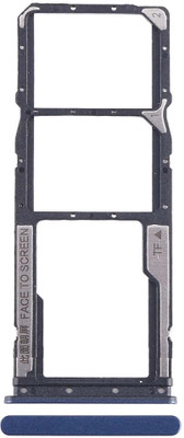 Shockware Sim Card Tray(Compatible With Xiaomi Poco C55 Blue)