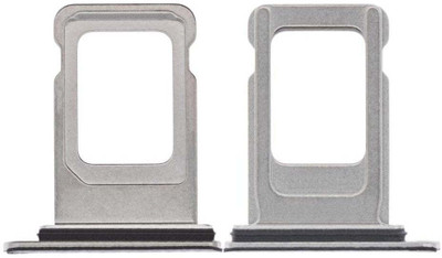 Shockware Sim Card Tray(Compatible With iPhoneXS Max Single Silver)