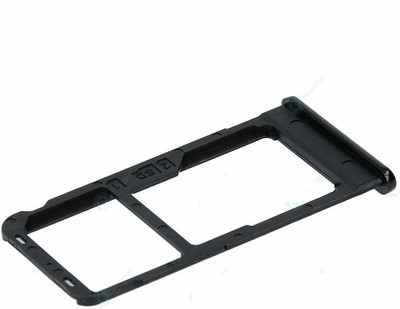 SUJITRADING Sim Card Tray(Compatible With Nokia 5.1 Plus Black)