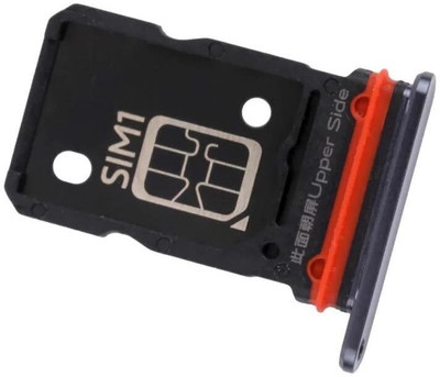 Hynaty Sim Card Tray(Compatible With VIVO X60 PRO (BLACK))