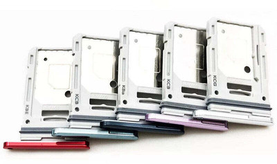 spareology Sim Card Tray(Compatible With Samsung Galaxy S20 FE Red)