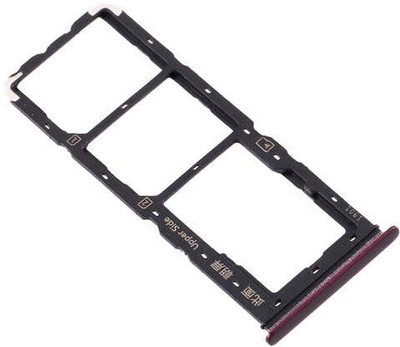 Shockware Sim Card Tray(Compatible With Vivo V11i Red)