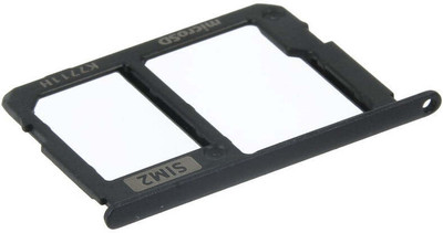 spareology Sim Card Tray(Compatible With Samsung Galaxy J3 2017 Black)