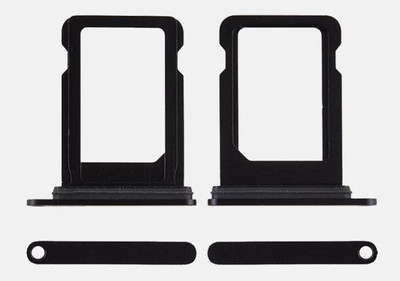Sandreezz Sim Card Tray(Compatible With Apple iPhone 12 Mini - Black)