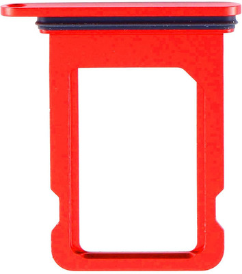 VRAVMO Sim Card Tray(Compatible With IPHONE 12 MINI (RED))