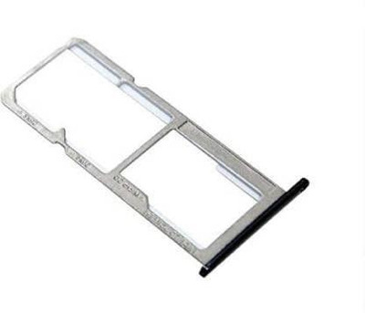 spareology Sim Card Tray(Compatible With Moto E5 Plus : Black)