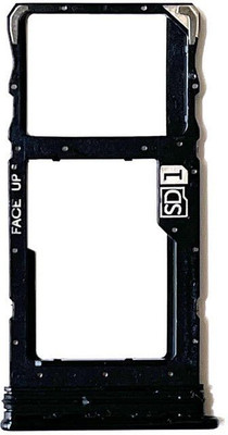 spareology Sim Card Tray(Compatible With Moto G Stylus (Black))