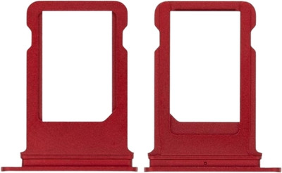 Shkiyo Sim Card Tray(Compatible With APPLE IPHONE 8 PLUS, RED)