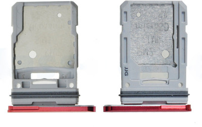 SPAREWARE Sim Card Tray(Compatible With Samsung Galaxy S20 FE : Red)