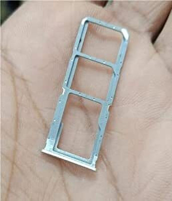 Sparevilla Sim Card Tray(Compatible With Oneplus Nord N200 - Silver)