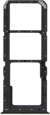FixHub Sim Card Tray(Compatible With Oppo A54 Sim Card Tray Sim Tray : BLACK)