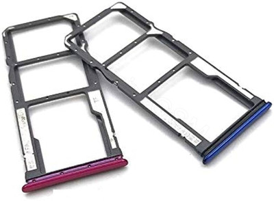 Tech4GSM Sim Card Tray(Compatible With Redmi Y3 Blue)