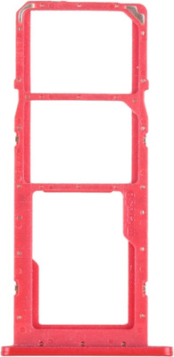 SPAREWARE Sim Card Tray(Compatible With Samsung Galaxy M02S -Red)