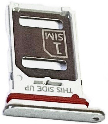VRAVMO Sim Card Tray(Compatible With MOTOROLA EDGE 30 (SILVER))