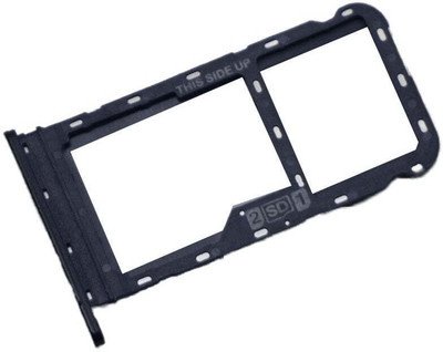 Shockware Sim Card Tray(Compatible With Moto G60 Black)