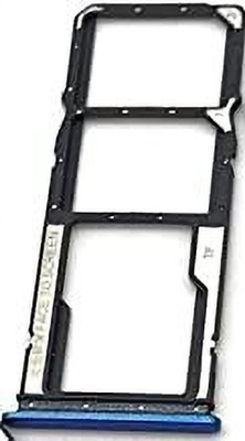 spareology Sim Card Tray(Compatible With Realme X2 Blue)