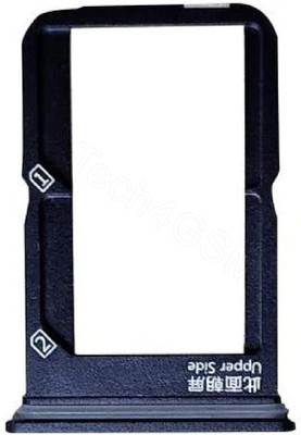 AceKing Sim Card Tray(Compatible With Vivo IQOO 3 5G Sim Tray Slot Holder : BLACK)