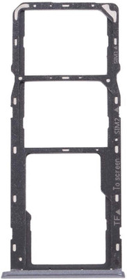 Shockware Sim Card Tray(Compatible With Realme 6i Black)