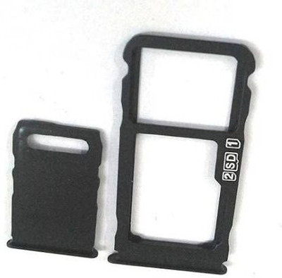 SPAREWARE Sim Card Tray(Compatible With Nokia 3.1 Plus - Black)