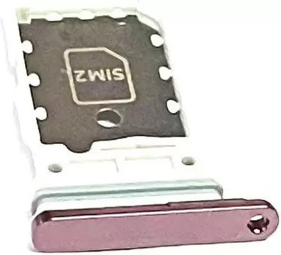 RODIAN Sim Card Tray(Compatible With SAMSUNG GALAXY S22 ULTRA (BURGUNDY))