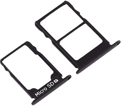 SPAREWARE Sim Card Tray(Compatible With Nokia 5 -Black)