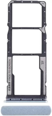 VRAVMO Sim Card Tray(Compatible With POCO C65 (BLUE))