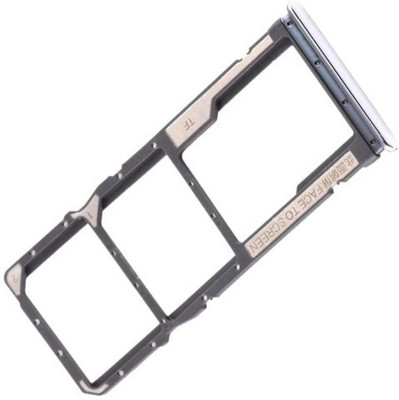 Topmarque Sim Card Tray(Compatible With Redmi Note 8 White (Silver) (Original))
