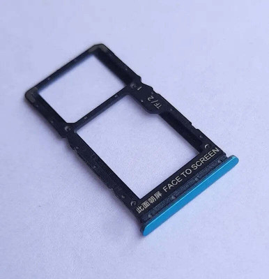 spareology Sim Card Tray(Compatible With Mi Note 11T : Green)
