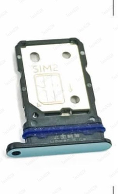 FixHub Sim Card Tray(Compatible With iQOO 9 SE Sim Tray Slot Holder : blue)