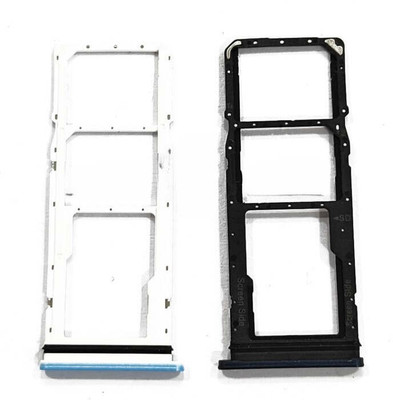 spareology Sim Card Tray(Compatible With Tecno Pop 6 (BE7) Black)