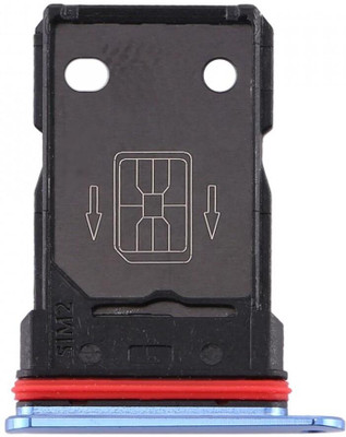 Sandreezz Sim Card Tray(Compatible With OnePlus 7T - Blue)