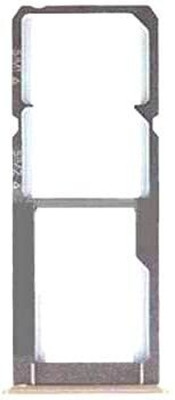 FixHub Sim Card Tray(Compatible With Lava Z90 Sim Tray Holder: Gold)